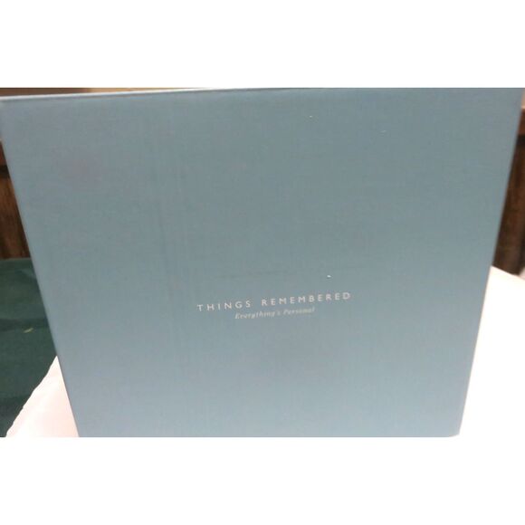 RARE NIB THINGS REMEMBERED BULLDOZER BASE SNOW GLOBE w PICTURE FRAME IN GLOBE - Picture 8 of 8